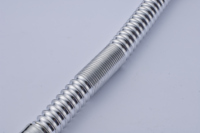 Tuyaux flexibles chromés BOOSTEEL, diamètre extérieur 78 mm, connexion filetée, installation facile pour la plomberie de douche