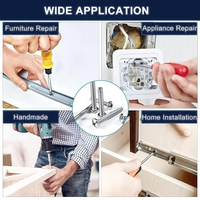 Kit de vis et écrous pour machine, 86 pièces, assortiment de boulons et écrous plaqués pour l'assemblage domestique, les réparations et projets de construction DIY