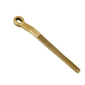 Llave de Válvula Industrial de Cobre a Prueba de Explosiones, Métrica, 19*19mm, Herramienta de Seguridad Antichispas para la Industria del Gas - Product Image 2
