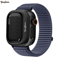Bracelet connecté Yousonnra avec haut-parleur Bluetooth, étanche IP69K, résistant à la chaleur, appairage TWS, caméra à distance, batterie 760 mAh, son stéréo