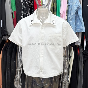 เสื้อเชิ้ตผู้ชายแฟชั่นฤดูร้อนแบบสบายๆ ผ้าฝ้าย 100% ออกแบบเองได้ ปักโลโก้ ติดกระดุม - Product Image 1