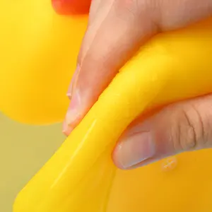Kunden spezifisches Badezimmer Bad Pinch ing Duck Cognitive Floating Toy 2 Pcs Yellow Duck Set für Kinder