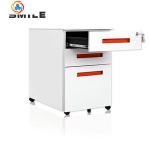 Caja de Herramientas de Acero con Tres Cajones y Cerradura CHNSMILE: Construcción Robusta para un Almacenamiento Seguro de Herramientas y Movilidad en Sitios de Trabajo - Product Image 1