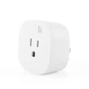 Wireless US EU UK Wifiスマート壁Socket Alexa Wifi Remote Control Tuya Home Power Mini Electrical 10a 220v Smart Plug