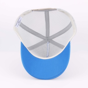 Tùy Chỉnh Chất Lượng Cao Phẳng Thêu Logo Lưới Snap Trở Lại 5 Bảng Điều Chỉnh Xe Tải <span class=keywords><strong>Cap</strong></span> Bán Buôn Trucker Mũ - Product Image 4