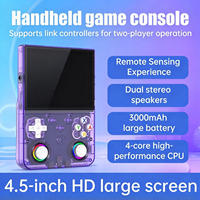 Console de jeu portable R36 Ultra X, écran IPS de 4,5 pouces, 64 Go, 20 000 jeux, système Linux, double joystick, lecteur de jeux rétro portable