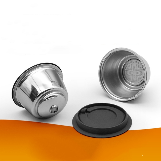 High Quality Refillable Reusable Capsule Stainless Steel Coffee Capsule Pod for Dolce Gusto