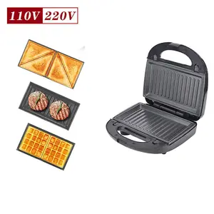 Hot Sell Sandwich Maker Bread Toaster With Detachable Plate Maker Doughnut Making Machine