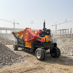 Die beste Steinmaschine in China: PE250X400 Mobiler Backenbrecher für den Erzabbau, 120 Tonnen pro Stunde Kapazität, Primär-Backenbrecher - Product Image 1