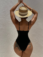 LAGER Bandeau Top Cut Out Damen Bade bekleidung Gestrickt Brasilia nischer Hochhaus Badeanzug Badeanzüge