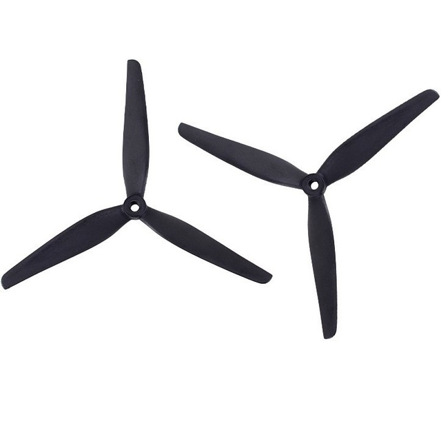 Carbon Fiber Nylon Three-Blade Propeller 7040 for 7-Inch FPV Crosser Helicopter Drone Accessories