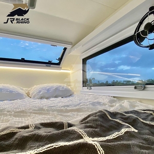 New Custom Úc tiêu chuẩn lớn Pop Up Caravan off road RV cắm trại du lịch Trailer wohnwagen 22ft Caravan cắm trại với nhà vệ sinh - Product Image 5