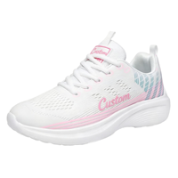 Zapatillas Deportivas para Caminar de Mujer OEM para Marcas de Estilo de Vida, Calzado Casual con Amortiguación Suave, Proveedor de Lotes Pequeños Listos para Enviar
