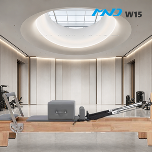 Professionelles Pilates Core-Trainingsbett aus Gummiholz MND Fitness Funktionelles Trainingsgerät für Großabnehmer in <span class=keywords><strong>Joao</strong></span> Pessoa - Product Image 1