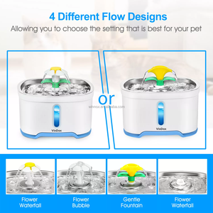 Fontanella d'Acqua Automatica <span class=keywords><strong>per</strong></span> <span class=keywords><strong>Gatti</strong></span> in Acciaio Inossidabile, Silenziosa, Regolabile, con Funzione di Ricarica, <span class=keywords><strong>per</strong></span> la Cura degli Animali Domestici - Product Image 6