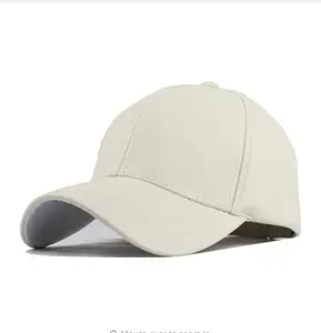 Classic Plain Pu Leather Cap And Hat Women Men Fashion Blank Baseball Cap