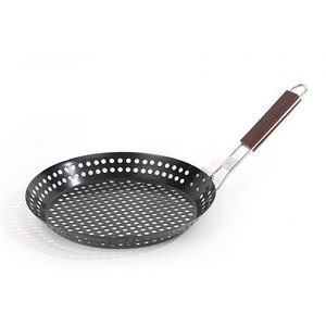 Piastra per Barbecue in ghisa antiaderente per grigliare per campeggio pesca frittura compatibile con fornello a induzione - Product Image 1