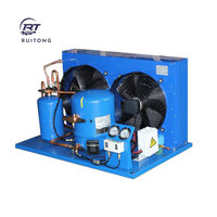 Unité de condensation Ruitong RT-500 monophasée 220V 5 CV avec compresseur scroll/semi-hermétique et évaporateur pour chambre froide/congélateur, garantie 1 an
