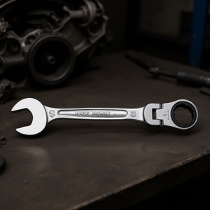 Clé à cliquet combinée 285 Kf 12 mm à tête réglable pour réparation automobile - Product Image 3