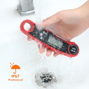 Kỹ Thuật Số Ngay Lập Tức Đọc Thịt Nhiệt Kế Không Thấm Nước Nhà Bếp Thực Phẩm Nấu Ăn Nhiệt Kế Với Đèn Nền LCD Cho BBQ Nướng Người Hút Thuốc - Product Image 3