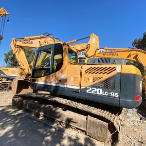 รถขุดมือสอง Hyundai 220LC 9S สภาพ 80% สีเดิมจากโรงงาน โครงการขนาดกลาง รถขุดตีนตะขาบมือสอง ขาย - Product Image 2