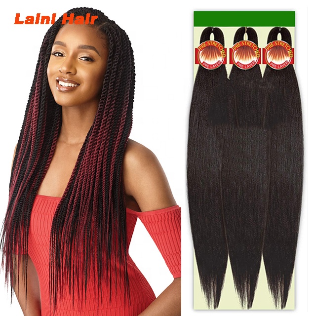 Ombre Color 3X Pre-Stretched EZ Braids expression Synthetic 52inch Pre stretched Easy Expression Braiding Hair Extensions