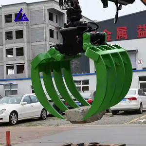 Hai trong một thiết kế thủy lực 360 độ rotator động cơ gỗ vật lộn đăng nhập cần cẩu ngã ba lấy - Product Image 5