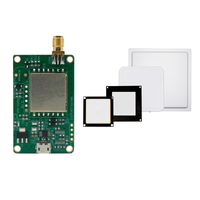 Module de lecteur RFID UHF longue portée YND-R200 Chip Small TTL ESP32 avec antenne, carte UART, SDK pour système Raspberry Arduino