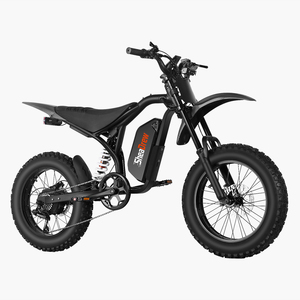 Moto tout-terrain <span class=keywords><strong>électrique</strong></span> puissante de 1500 W, vitesse maximale de 35 MPH, moto tout-terrain pour adultes, longue portée, double suspension, OEM - Product Image 5