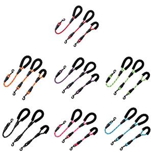 Retractable Padded <b>Dog</b> Leash Nylon Polyester Adjustable Walking Lead Shock Absorbing Pet Traction for Small <b>Large</b> <b>Dogs</b> - Product Image 1