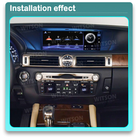 Écran WITSON 12,3 pouces pour Lexus GS GS200 GS250 GS300 GS350 GS450 2012-2016 LHD, GPS multimédia, CarPlay sans fil, lecteur BT FM