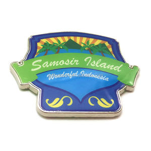 Wholesale Magnetic Tourist Travel Souvenirs Cities 3D Refrigerator <strong>Magnets</strong> Custom Logo Singapore Metal Fridge <strong>Magnet</strong> Souvenir - Product Image 4