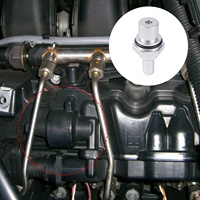 Katup PCV Aluminium BEVINSEE 1x untuk Mesin BMW Twin Turbo N54 E82 E88 E89 E90 E92 E60 E61 F01 F02 E71 X6 Z4 135i 335i 535i 740i