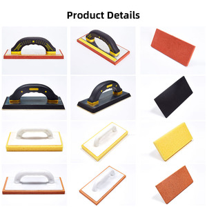 Dingyue bán buôn EVA bọt nhựa xử lý đôi bay thẳng lưỡi 24cm muitifunctions <span class=keywords><strong>scraper</strong></span> xây dựng nghề thủ công - Product Image 2