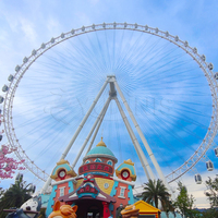 Grande Roue de Ferris Spectaculaire pour Parc d'Attractions, Grand Équipement Populaire et Romantique pour Ville, Grande Roue de Ferris Extérieure à Vendre