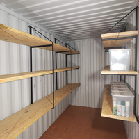 Étagères de stockage pour conteneurs maritimes, capacité de charge de 544 kg, supports flottants pour la modification des conteneurs