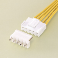 Kabel Konektor Daya JST VH 3.96mm Pitch 2/3/4/6 Pin AWG18-20 Tembaga Berlapis Timah Arus Tinggi untuk Baterai dan Driver LED