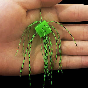 เหยื่อตกปลาซิลิโคนรูปทรงลูกเต๋า น้ำหนัก 1.5 กรัม 1.7 กรัม 2.1 กรัม 2.9 กรัม จำนวน 10 ชิ้น/ถุง สำหรับตกปลาแบสในลำธาร ทำมือ - Product Image 4