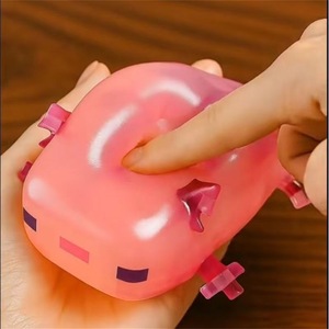 Juguete Antiestrés de Axolotl de Dibujos Animados, Moldeable y Blandito de Maltosa, para Niños y Adultos, Terapia de Descompresión, Regalo Social - Product Image 2