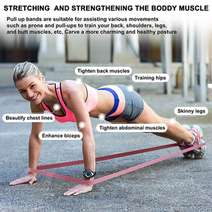 Trabajando entrenamiento de peso <span class=keywords><strong>para</strong></span> asistencia tela largo <span class=keywords><strong>bandas</strong></span> elásticas de resistencia con puerta ancla <span class=keywords><strong>y</strong></span> manijas - Product Image 4