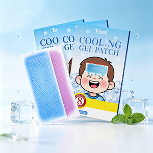 Lijitang Cerotti in Idrogel Rinfrescanti per la Riduzione Rapida della Febbre, per il Cura del Bambino e per il Raffreddamento in Clima Caldo - Product Image 1