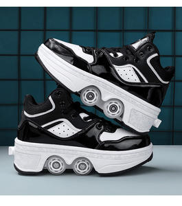 SeeMore Zapatillas con Ruedas de Alta Calidad para Niños con Ruedas Dobles con Luz LED, Zapatillas de Patinaje para Hombres y Mujeres 2 en 1 - Product Image 5