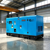 Generador Diésel Súper Silencioso de 15KVA 20kVA 25kVA 30kVA 40KVA 50KVA 100KVA 200kVA, Generadores Diésel Refrigerados por Agua con ATS