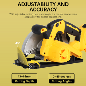 Máy cưa tròn cầm tay không dây dùng pin Dewalt 20V, động cơ không chổi than Electric Goddess 7 inch - Product Image 6