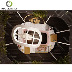 ออกแบบตกแต่งภายในร้านค้าในห้างสรรพสินค้า ตู้ขายวาฟเฟิล ร้านกาแฟ ตู้ขายแพนเค้ก ร้านน้ำผลไม้ พร้อมเก้าอี้ ร้านชานมไข่มุก - Product Image 5