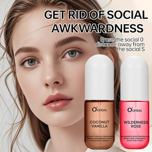 2026 OEM Coconut Vanilla Hair Body <strong>Spray</strong> <strong>Rose</strong> Fragrance Women's Perfume Liquid Lasting Modern Deodorant 50ml for air Fragrance - Product Image 2