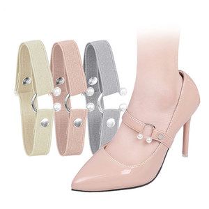 F0381 Top donna <span class=keywords><strong>lacci</strong></span> <span class=keywords><strong>per</strong></span> tacchi alti regolabile con cinturino elastico <span class=keywords><strong>per</strong></span> <span class=keywords><strong>scarpe</strong></span> alla caviglia che tiene <span class=keywords><strong>eleganti</strong></span> tacchi alti antiscivolo - Product Image 1