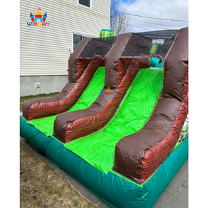 Château gonflable commercial Panda avec toboggan, en matériaux écologiques, logo personnalisé, installation facile pour la location - Product Image 4