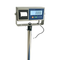 Timbangan Digital Berkualitas Tinggi 500kg dengan Layar LED dan Printer OEM TCS Bahan Besi Las Kapasitas 150kg Akurasi 10g