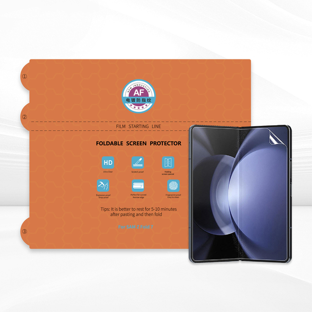 AFS Soft HD Clear Matte Privacy TPU Hydrogel Film Fold Mobile Screen Guard Protector for Z Fold 7 6 5 4 3 W25